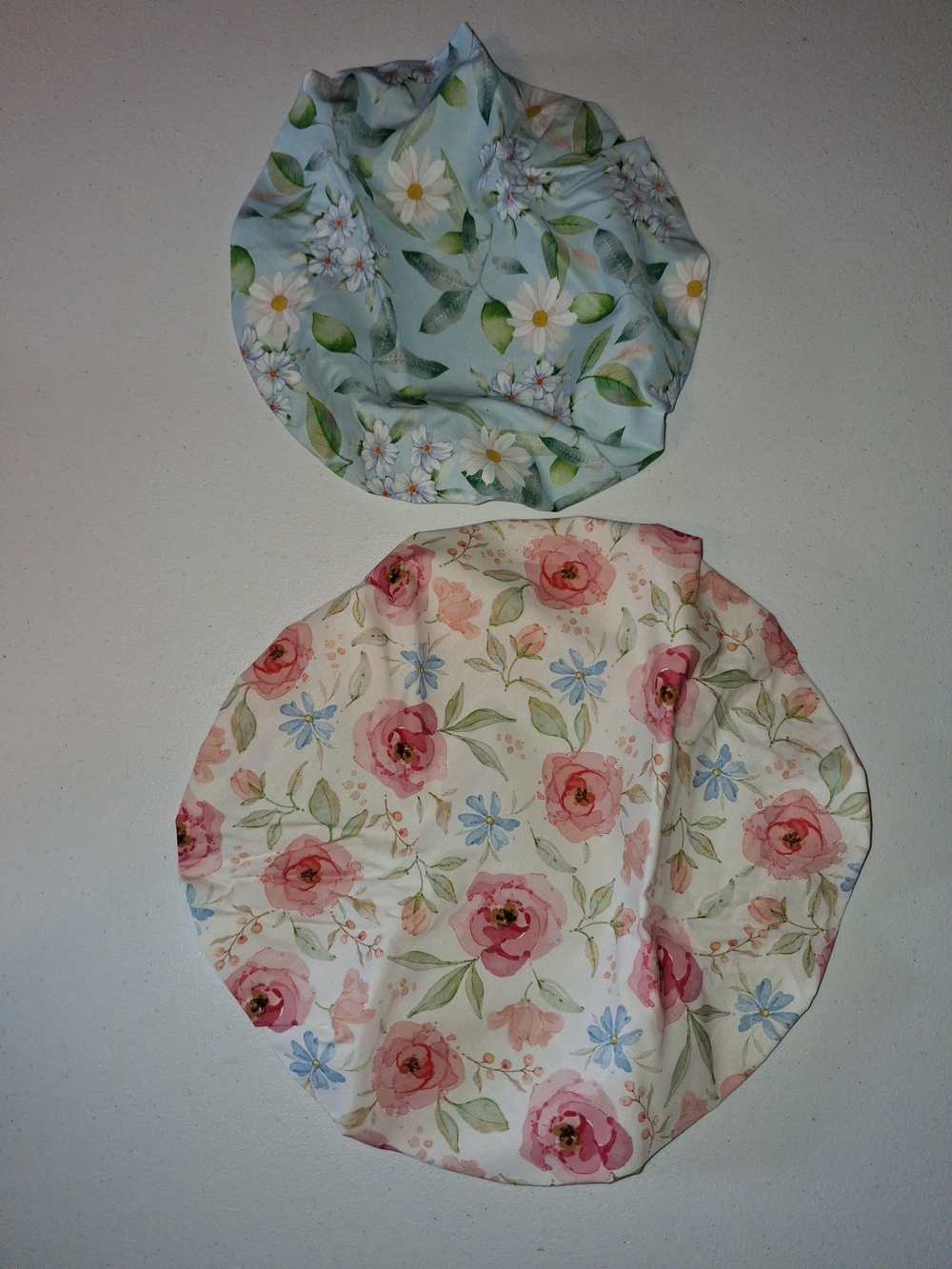 Floral Fabric Bowl Covers